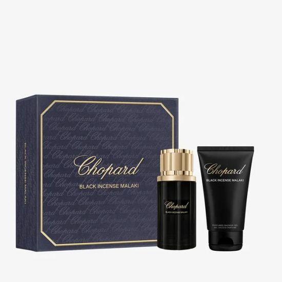 Chopard - Coffret Black Incense Malaki - Eau De Parfum  80ml + Gel Douche Parfumé 150ml