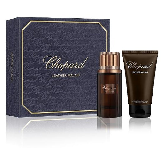 Chopard - Coffret Leather Malaki - Eau de Parfum 80ml + Gel Douche Parfumé 150ml