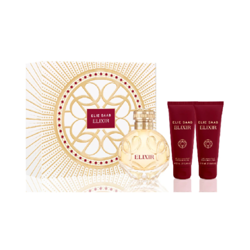 Elie Saab - COFFRET ELIXIR Eau de Parfum 100ml + Lait Parfumé pour le Corps 75ml + Gel Douche Parfumé 75ml