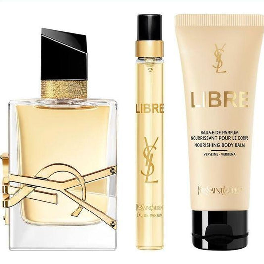 Yves Saint Laurent - Coffret LIBRE - Eau de Parfum 50ml + Miniature 10ml + Baume de Parfum 50ml