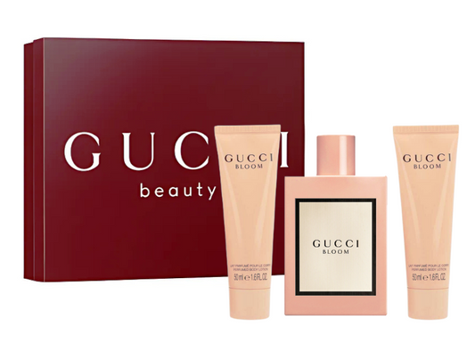 Gucci - BLOOM Coffret Eau de Parfum 100ml + Gel Douche Parfumé 50ml + Lait Parfumé Pour le Corps 50ml