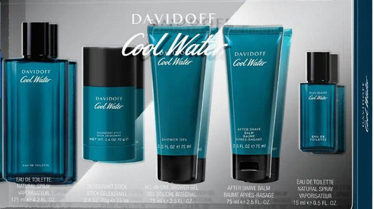 Davidoff - COOL WATER COFFRET 5 PIECES 