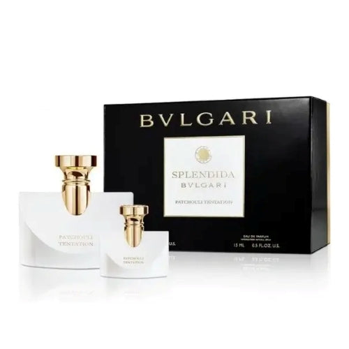 Coffret Bvlgari SPLENDIDA PATCHOULI TENTATION Eau de Parfum Femme 100ML + Miniature 15ML