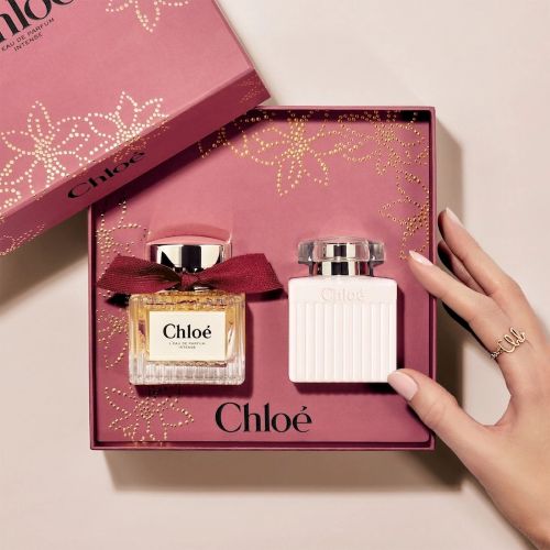 Coffret Chloé Eau de Parfum Intense 50ML + Lotion Parfumée Pour Le Corps 100ML